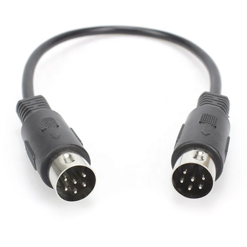 Din 6 pin to 6 Pin Din Audio cable