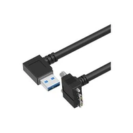 USB 3.0 kabel pod pravim kutom na Micro B donji kut